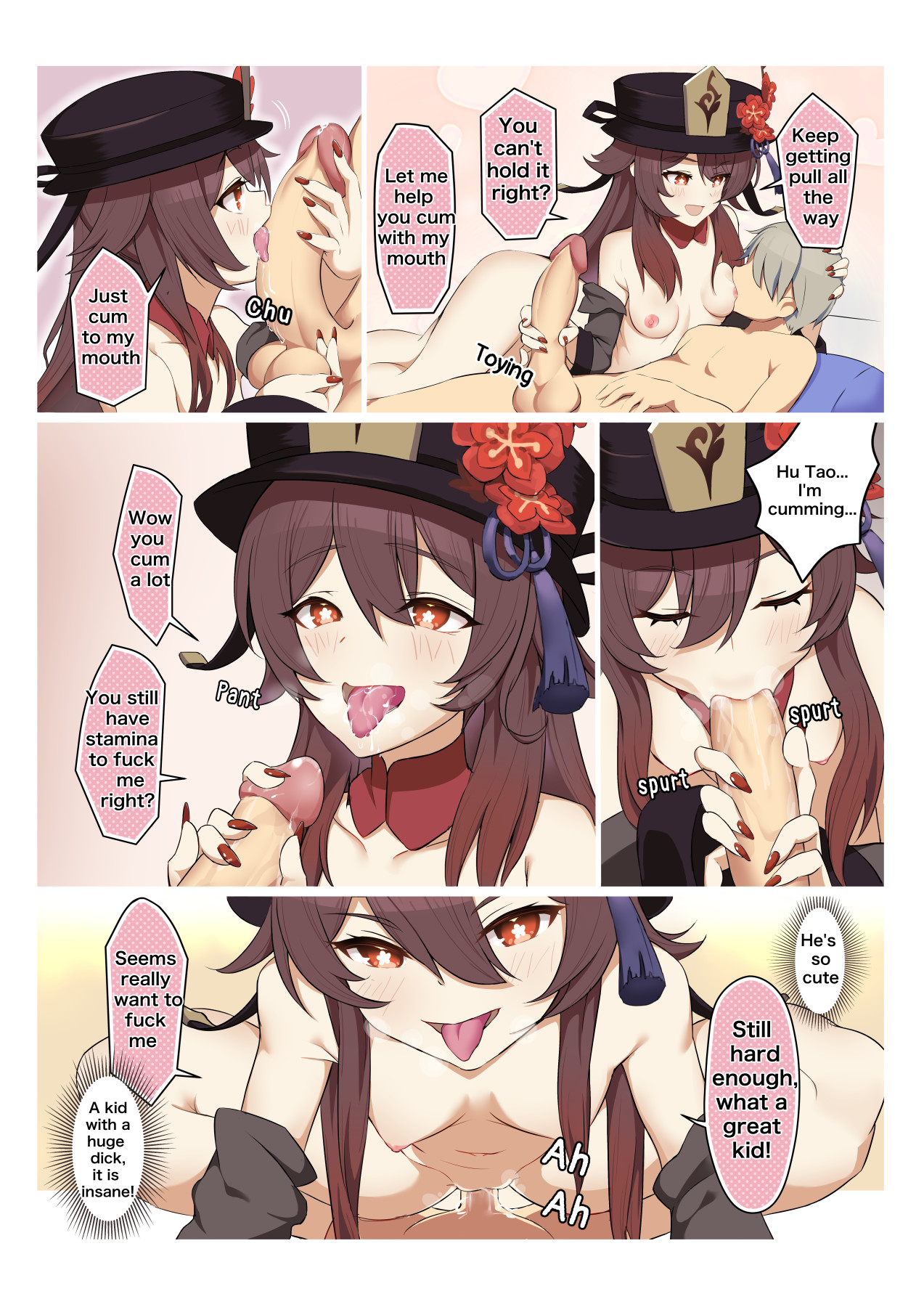 Hentai Manga Comic-Hu Tao-Read-2